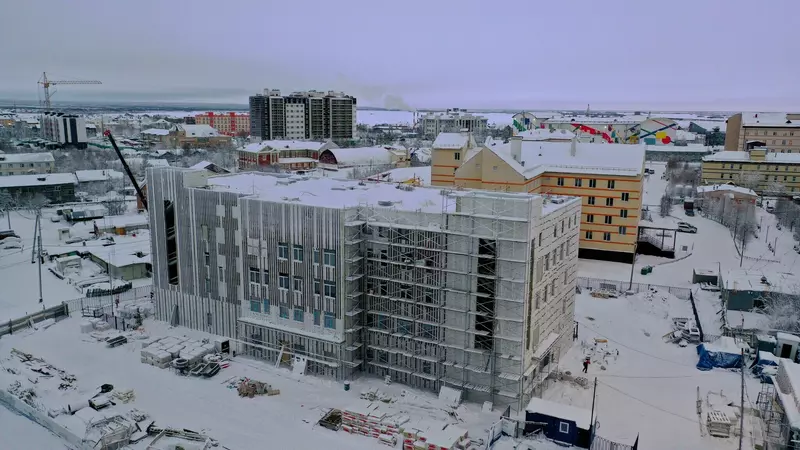 Строительство центра медицины катастроф и скорой помощи в Салехарде