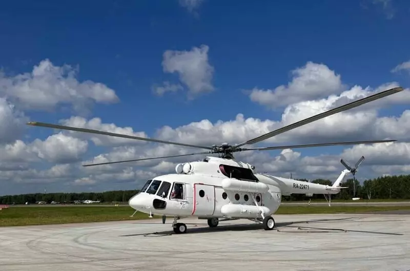 Парк компании ЧукотАВИА пополнился новым вертолётом