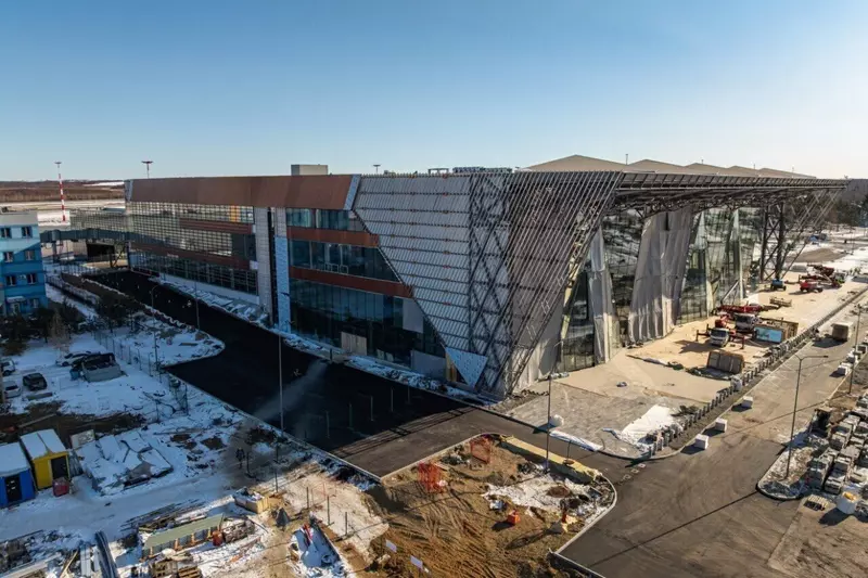 Иллюстрация #6 для поста «Ход строительства нового терминала аэропорта Благовещенска»