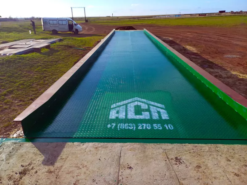 Саратовской области недавно был завершен проект – строительство автомобильных весов для местного аграрного предприятия.