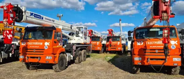 Полсотни кранов для Газстройпром