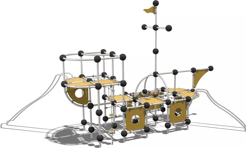 Иллюстрация 1 для публикации «: Детский городок Корабль предназначен для детей и подростков»