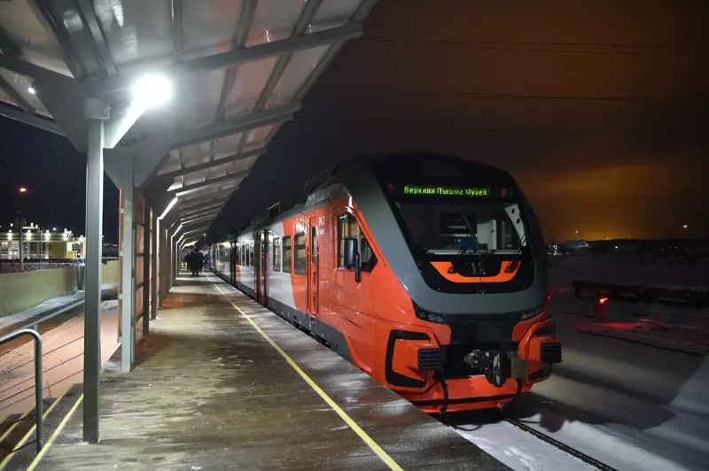 Орлан связал пассажирским железнодорожным сообщением Екатеринбург и Верхнюю Пышму
