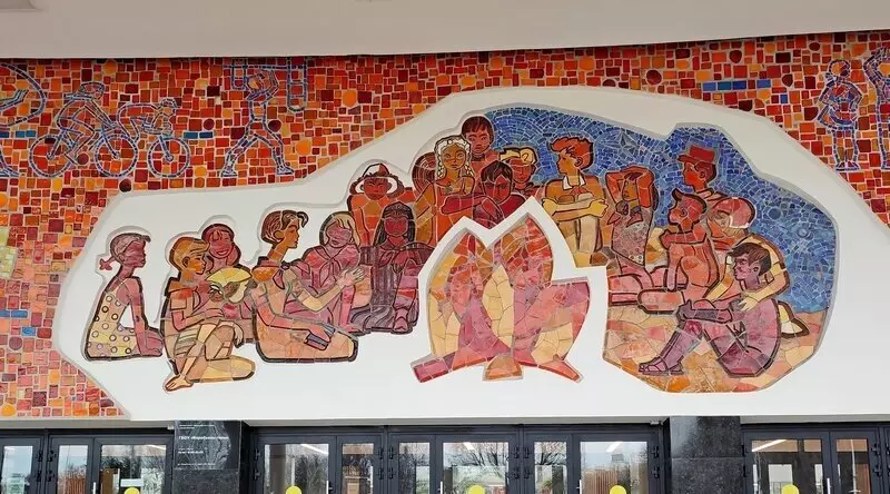 Иллюстрация 74 для новости «Реставрация Дворца пионеров на Воробьевых горах»