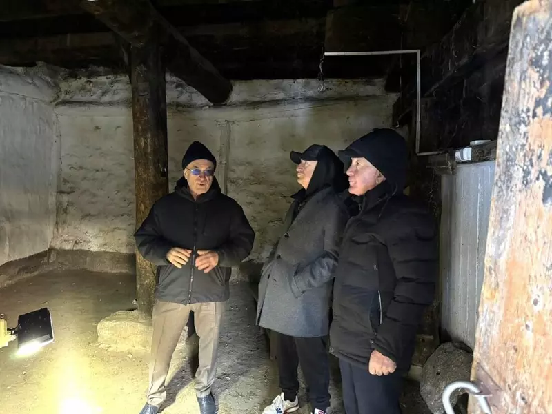 Старинная балкарская сакля в ЭУНК КБГУ