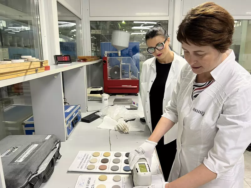 Лаборатория керамогранитной плитки