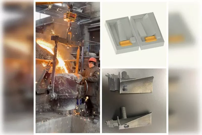 КМЗ освоил выпуск литых лопаток газовых турбин