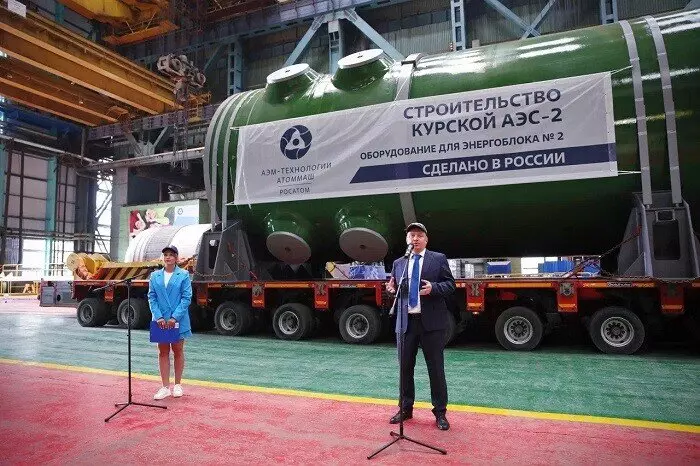 Атоммаш отгружен корпус атомного реактора нового типа ВВЭР ТОИ