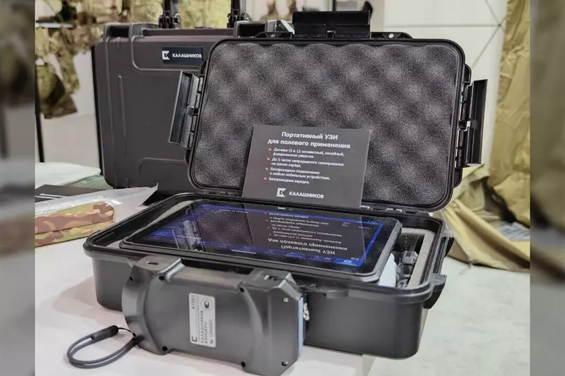 6 часов автономной работы Калашников представил апгрейд полевого УЗИ аппарата