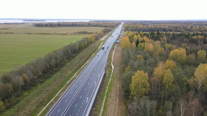 Картинка №5 для публикации «Росавтодор: Более 360 км федеральных трасс Росавтодора расширили до четырех и шести полос движения в 2023 году»