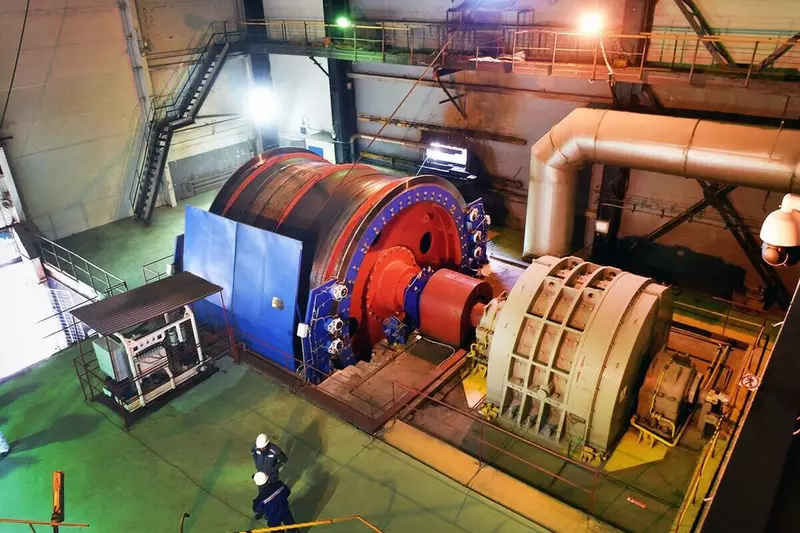 Норникель модернизирует рудник на Скалистом запустили новую подъемную машину