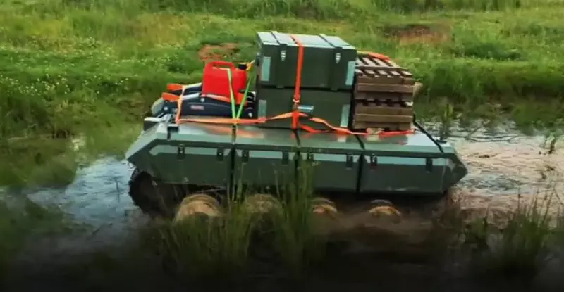 Ростех впервые показал испытания боевого робота Импульс М