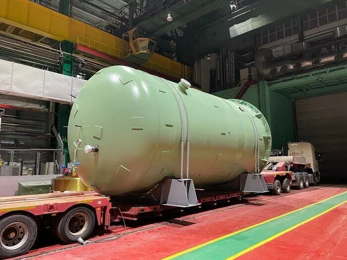 Компания АЭМ технологии отгрузила гидроемкости системы безопасности для АЭС Аккую