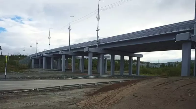 Путепровод через железную дорогу в Харпе ждали несколько десятков лет
