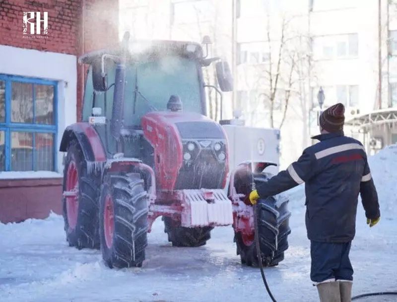 #1 для поста «Транспорт: Трактор Беларусь прошел стресс тест в экстремальных температурах»