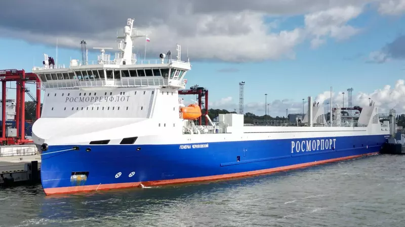 Паром Генерал Черняховский проекта 19М вышел в первый рейс в режиме дистанционного управления