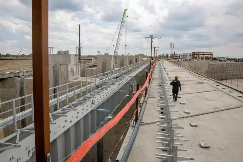 Багаевский гидроузел 90 готовность первого этапа строительства