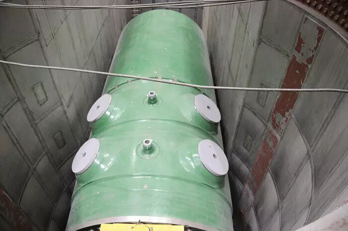 Картинка 1 для публикации «: На стройплощадке Курской АЭС 2 в проектное положение установлен корпус реактора энергоблока 2»