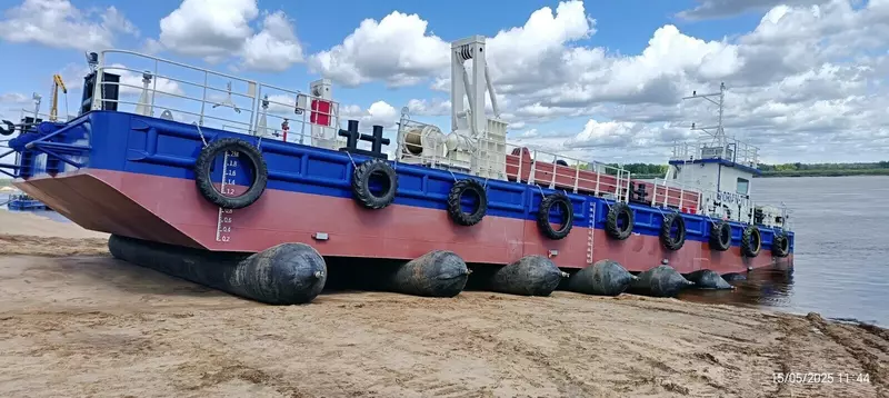 В Нижегородской области спустили на воду четвертое судно проекта 9203