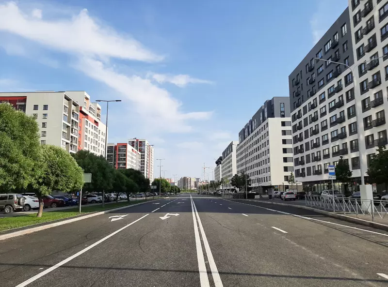 Новый участок ул.Газовиков (фото автора)