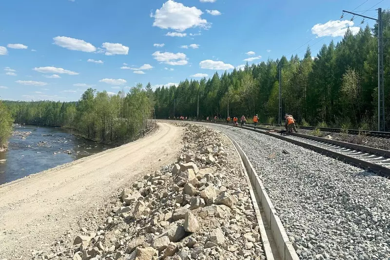 Открыто движение по новому пути на перегоне Муртыгит Мохортов в Амурской области