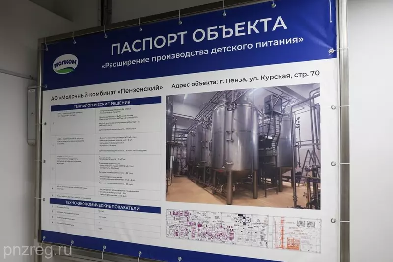 Фото #7 для статьи «На пензенском молокозаводе открыли новый цех за 3 5 млрд рублей»