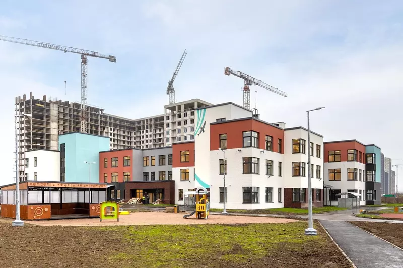 В Ленобласти ввели в эксплуатацию детский сад на 325 малышей