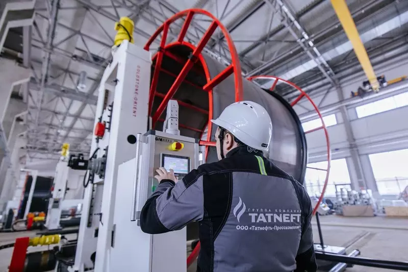 1 для публикации «Новые заводы и цеха: Татнефть запустила завод гибких композитных труб в Татарстане»