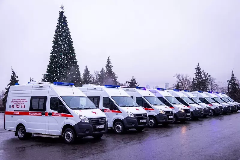 Фото 8 для новости «Во второй половине декабря 2024 года в медучреждения регионов РФ поступили новые автомобили»