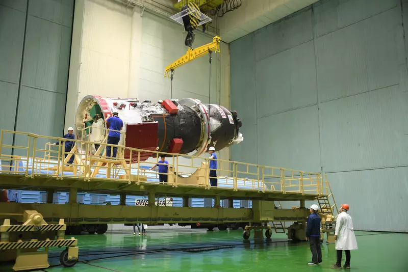 Иллюстрация #17 для новости «На Байконуре заправили грузовой корабль Прогресс МС 24»