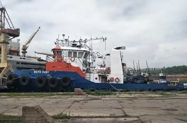 Флот Приморского филиала Морспасслужбы пополнился буксиром Руби