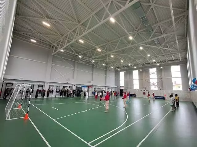 Иллюстрация №1 для публикации «Спортивные объекты: В селе Лаврентия на Чукотке открыли новый спортивный зал»
