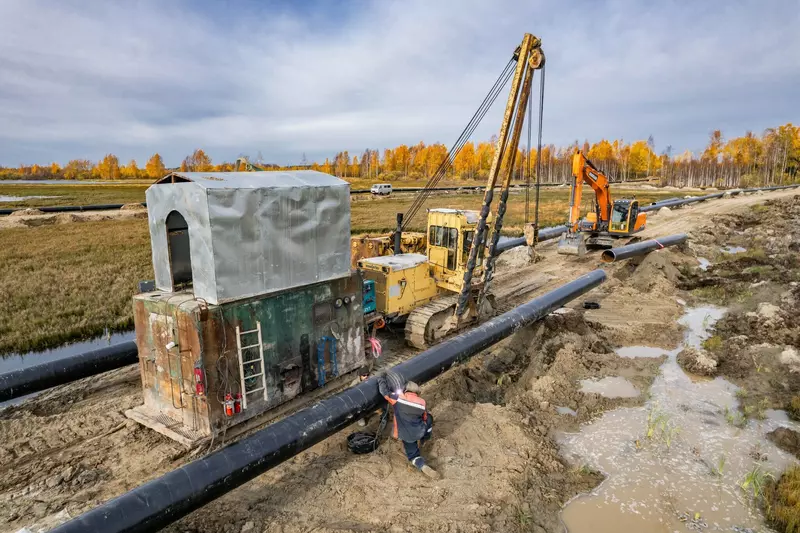 Фото 16 для поста «Строительство второго моста через реку Обь в Сургуте итоги летнего сезона 2024 года»