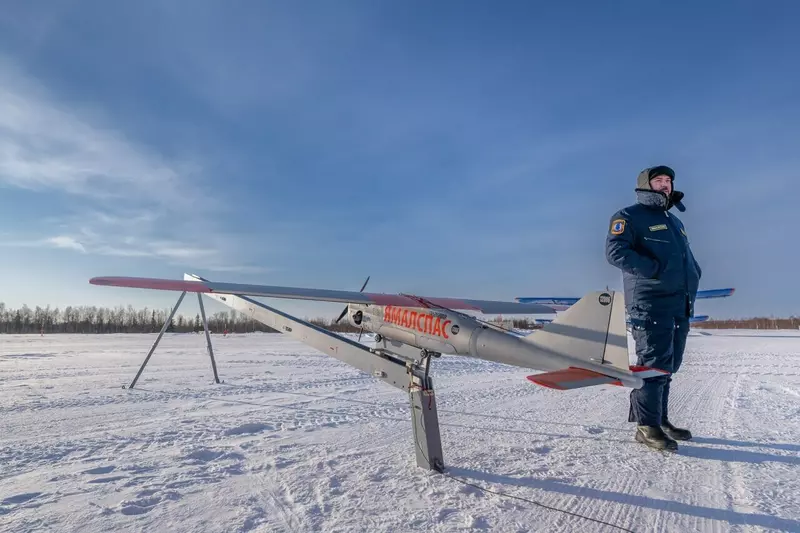 Фото №13 для публикации «На Ямале открыли полигон для испытания БПЛА»