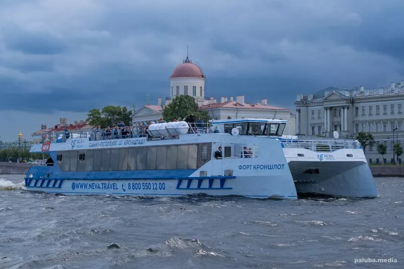 Как устроен скоростной пассажирский катамаран проекта 04580 Котлин