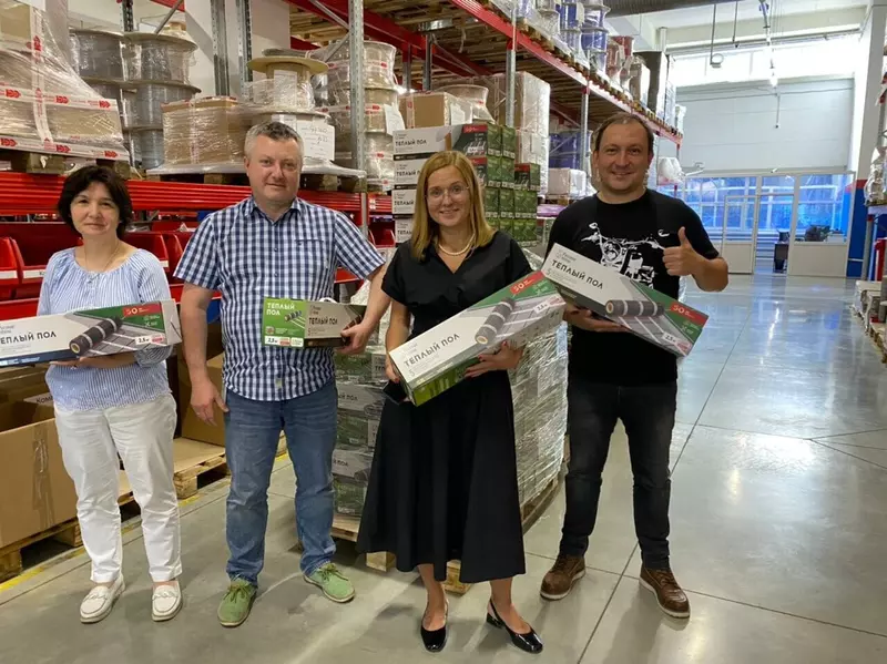 №1 для поста «Производство: Мытищинская Группа компаний ССТ возобновила производство тёплых полов»