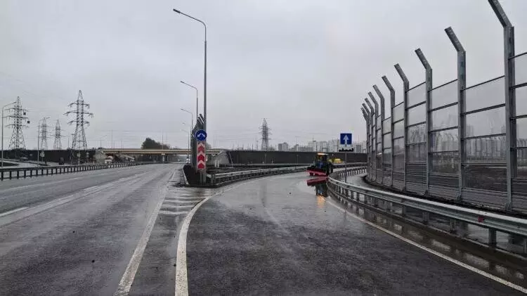 Изображение 3 для публикации «дорожное строительство: В Тюмени запущено движение ещё на одном объекте Южного транспортного коридора»