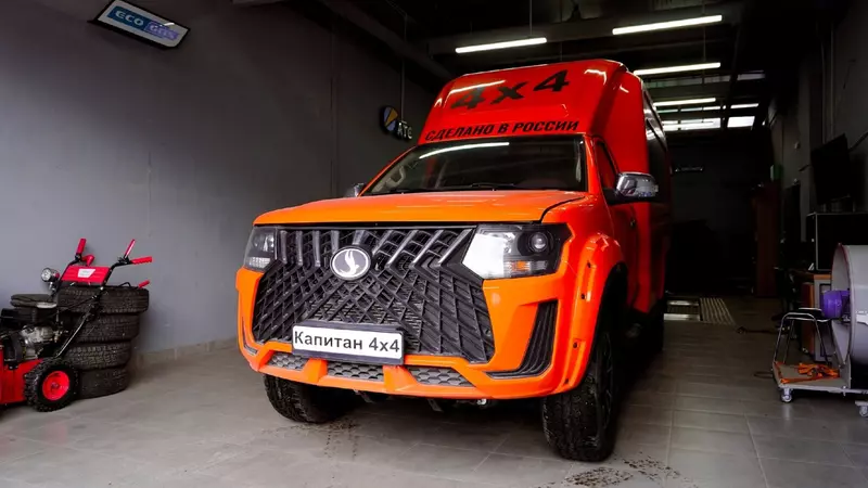 Битопливный Капитан 4 4 представили в Санкт Петербурге