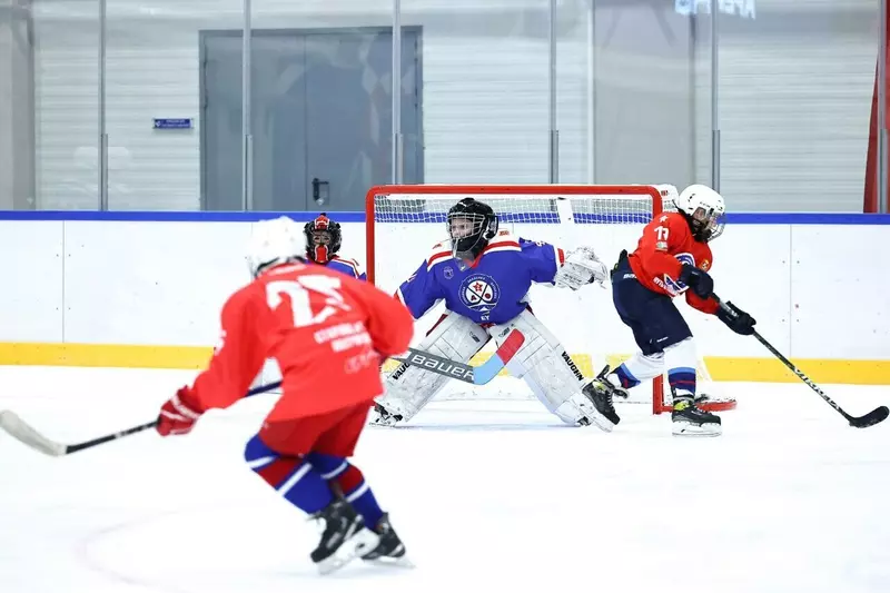 Иллюстрация #5 для поста «ФОК с искусственным льдом и футбольный манеж с полноразмерным полем открыли в Домодедово»