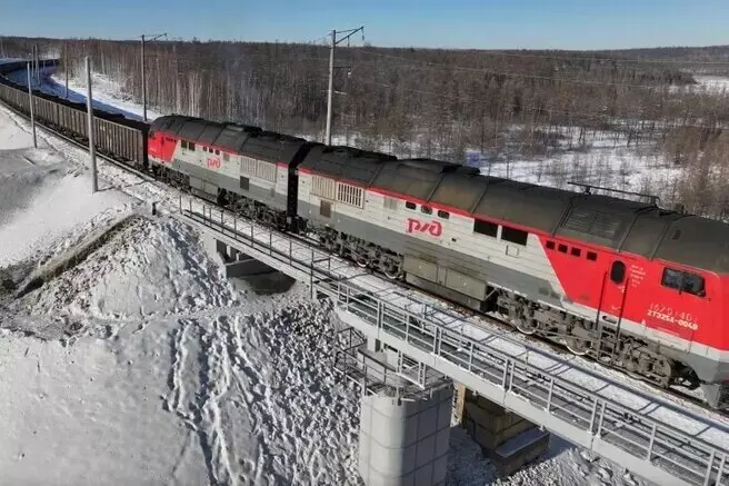 Военнослужащие ВВО завершили строительство участка БАМа на перегоне Улак Верхнезейск