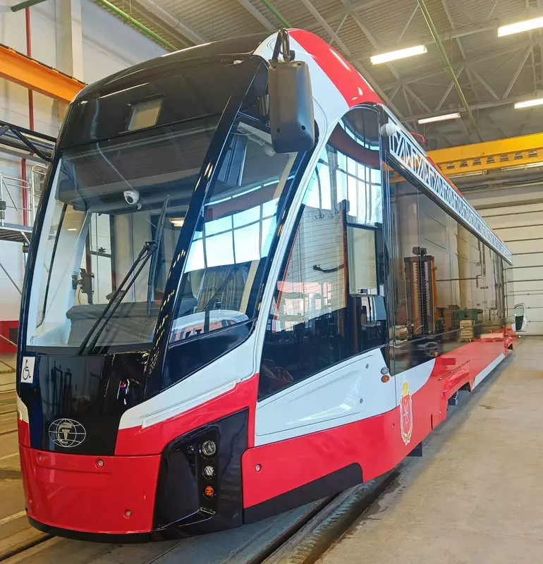 ПК Транспортные системы начала отгрузку новой партии трамваев Львенок в Тулу