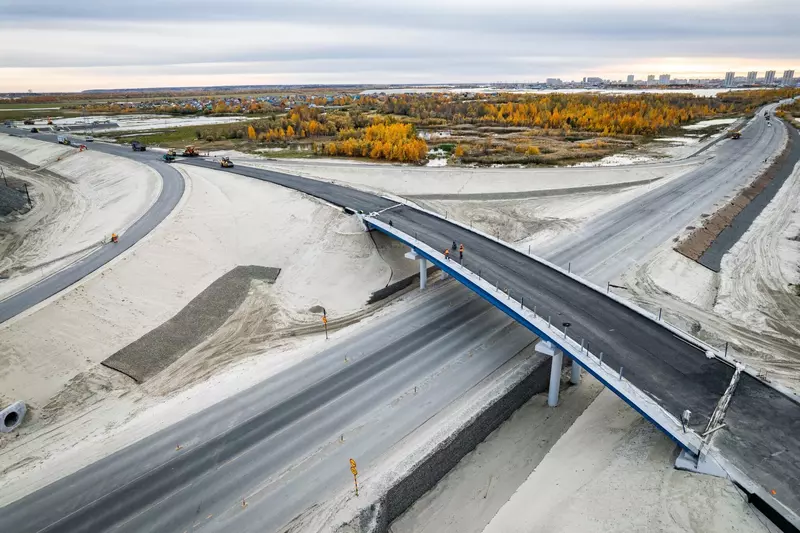 27 для публикации «Строительство второго моста через реку Обь в Сургуте итоги летнего сезона 2024 года»