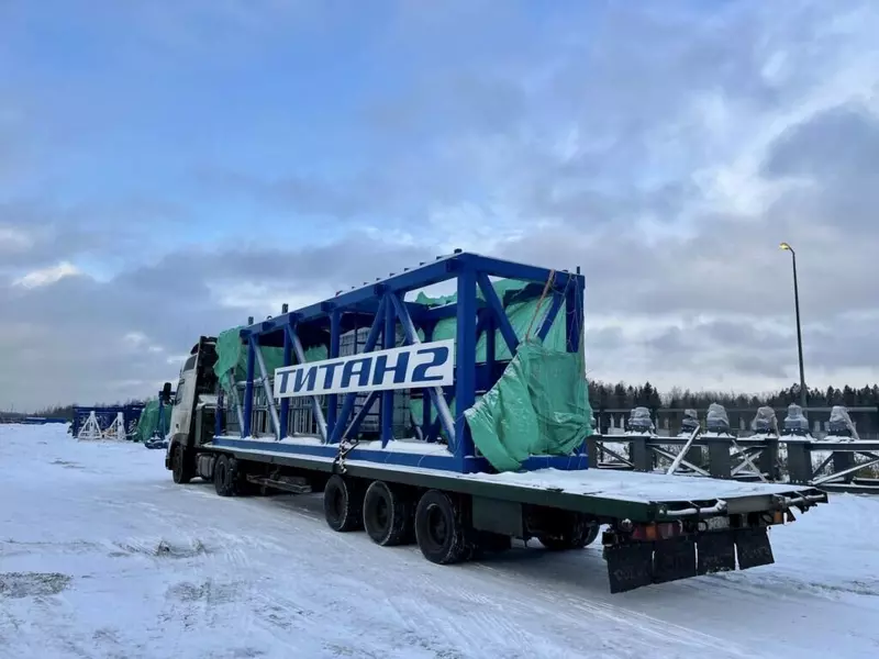 Иллюстрация №2 для поста «энергетика: На стройплощадку энергоблоков 7 и 8 Ленинградской АЭС 2 доставлено первое оборудование»