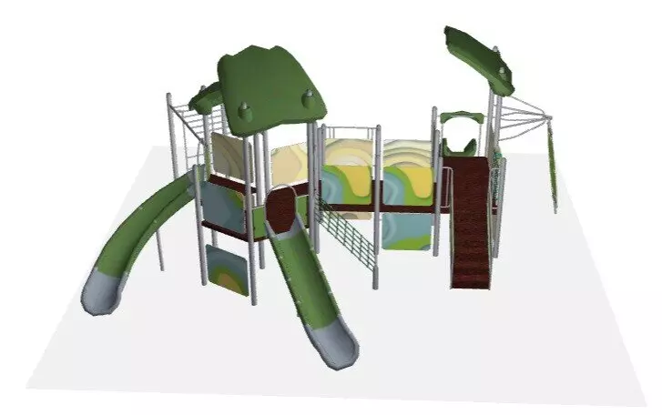 Детский городок Барбадос всегда центр притяжения всей площадки