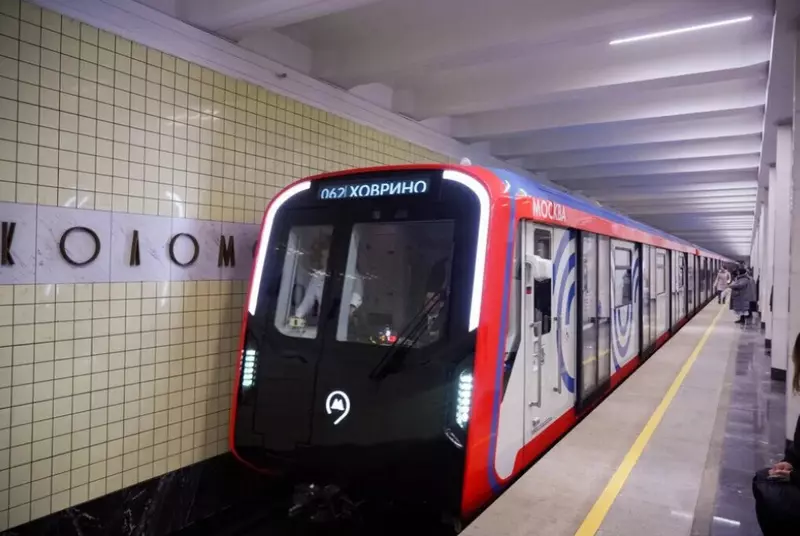 Фото №1 для поста «Транспорт: Столичный метрополитен запустил в работу 25 й поезд Москва 2024»