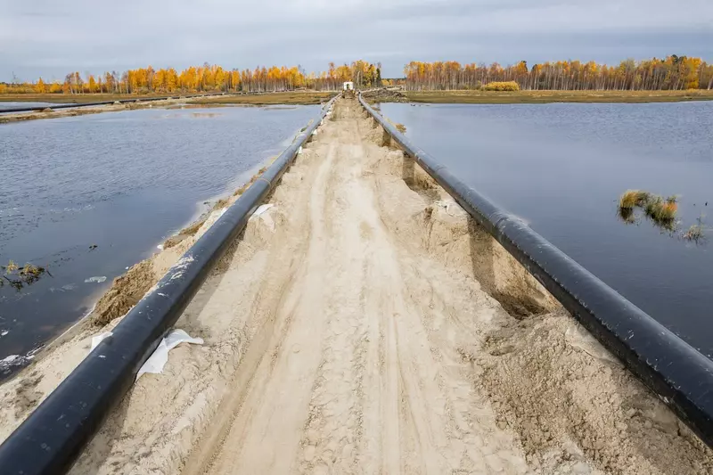 Фото №18 для публикации «Строительство второго моста через реку Обь в Сургуте итоги летнего сезона 2024 года»