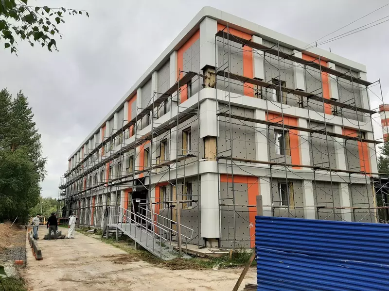 Реконструкция дермато-венерологического отделения (фото автора)