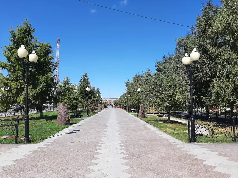 Ялуторовск - блинная столица России (фото автора)