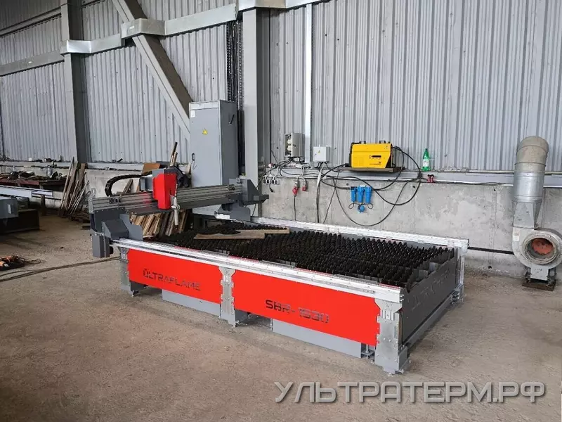 Станок плазменной резки ULTRAFLAME на производстве