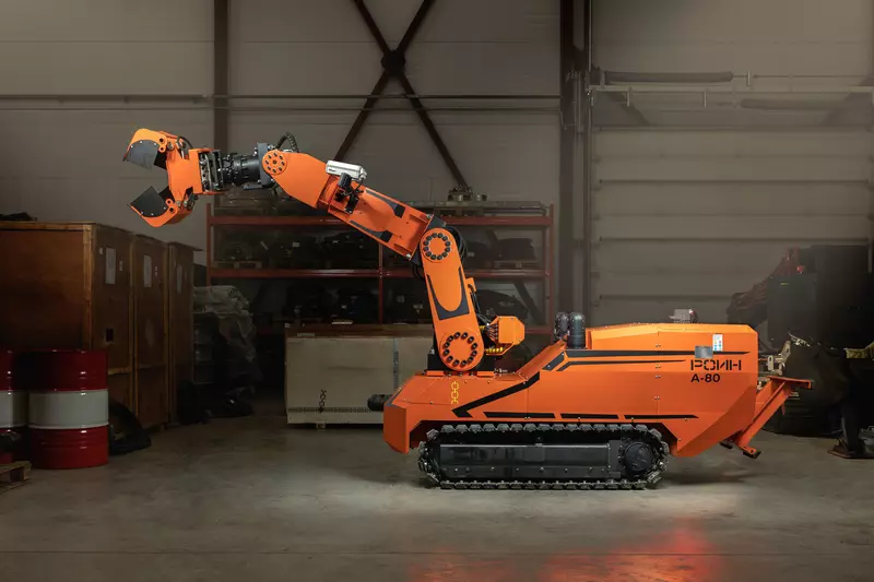 Фото #2 для статьи «Отечественное производство: Гибкий робот РОИН А80 Новые горизонты автоматизации горнодобывающей отрасли»